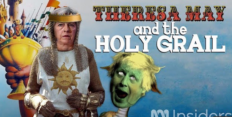 ‘Genius’ video shows Theresa May in Monty Python and the Holy&nbsp;Grail
